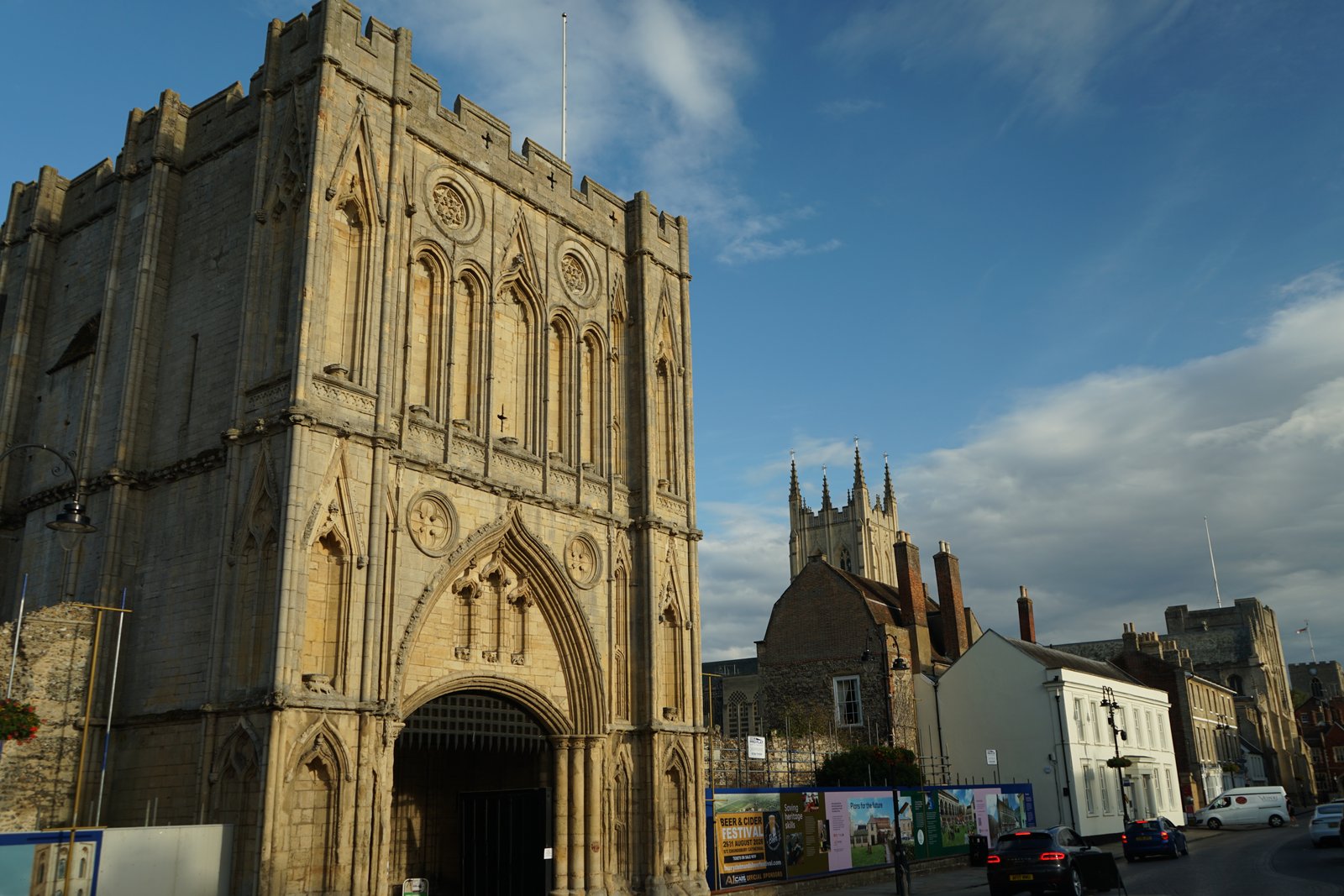 The Abbey Gate and Abbey Gardens in Bury St Edmunds